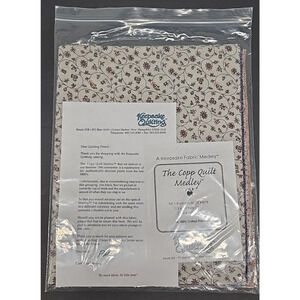 Keepsake Quilting Cotton Fabric The Copp Quilt Medley 6 Fat Quarters #4578 Vtg